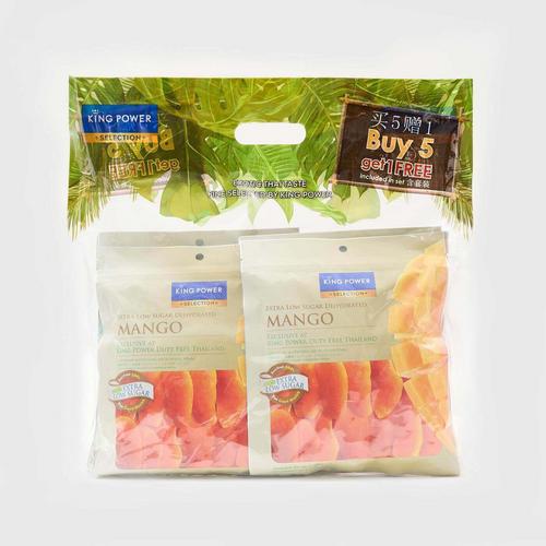 kingpower selection低糖芒果干买五赠一套装1200g