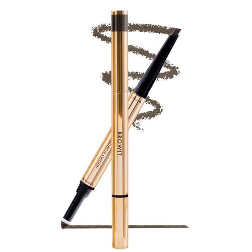 BROWIT双头眉笔灰棕色