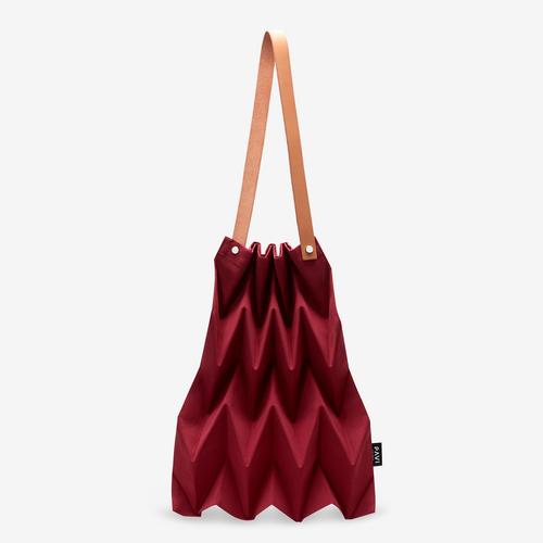 PAVI STUDIO W-Pleat Tote包 - 樱桃色