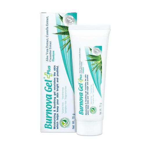 BURNOVA天然芦荟浮游生物保湿舒缓凝胶70g