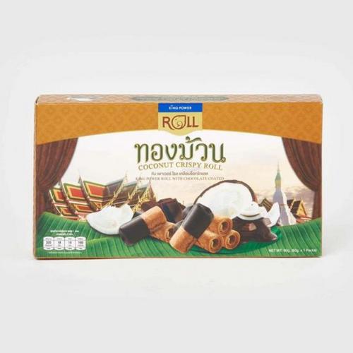 Kingpower roll金保罗巧克力糖皮脆皮椰卷60g