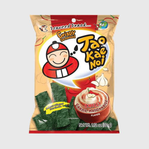 TaoKaeNoi蒜香辣味美乃滋香脆海苔32g