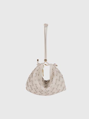 SUGAR MONDAY褶皱包-米色