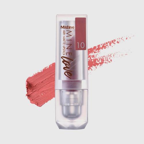 MISTINE Mine Love Airy Matte Lipstick - 3.5 g 哑光口红No.04 cinnamon