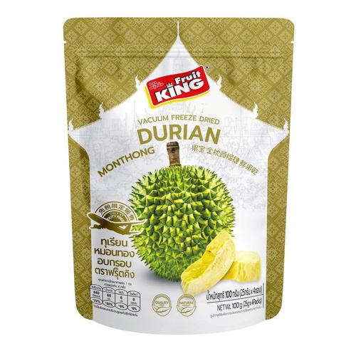 Fruit King金枕头冻干榴莲100g