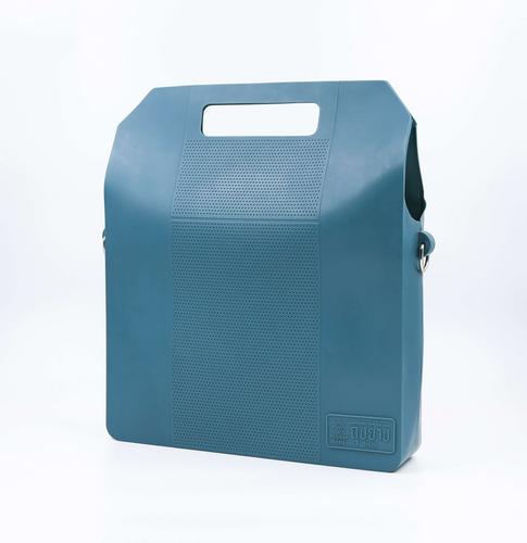 Rubber idea天然橡胶环保创意办公包蓝色