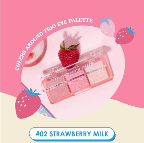 Cathy Doll Cheers Around系列眼影盘 02 Strawberry Milk