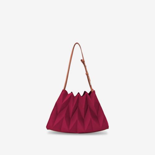 PAVI STUDIO W-Gyoza Shoulder Bag - Cherry