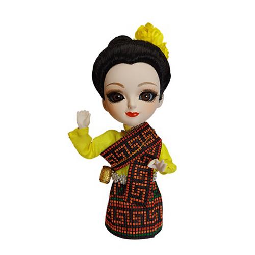 【直邮】TUKTA SIAM泰国东北部舞蹈服饰查嘎盏人偶