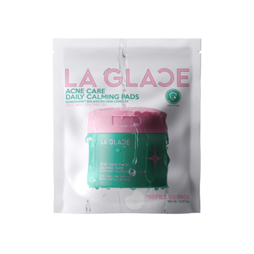 【元旦特惠】LA GLACE 祛痘舒缓棉片替换装80片