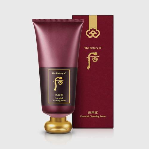 后 Whoo 津率享洗面奶 红华凝香精华洁面液 180ml