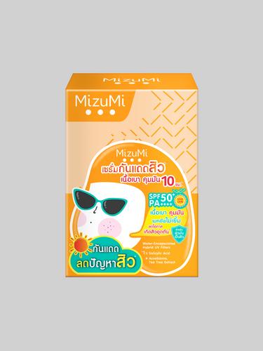 MIZUMI 祛痘哑光防晒精华 6 g（6片装）