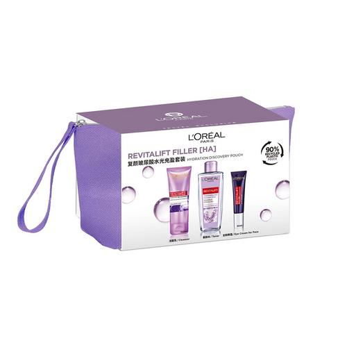 巴黎欧莱雅 L'ORÉAL PARIS复颜玻尿酸水光充盈套装