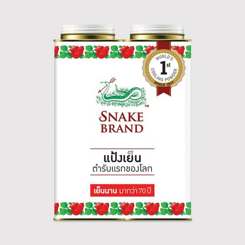 SNAKE BRAND泰国蛇牌经典爽身粉套装280g*2